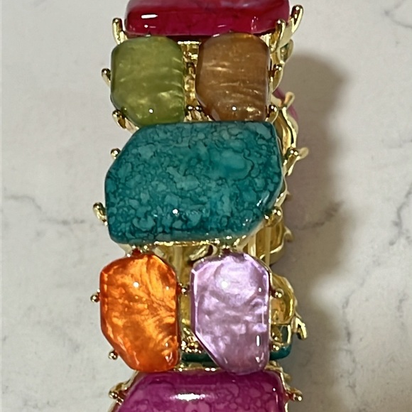 Adorable Beaded Elastic Bracelet Great Condition - Picture 9 of 9